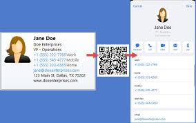 QR Code Design + vCard setup