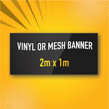 Vinyl Banner Printing (2×1 m)
